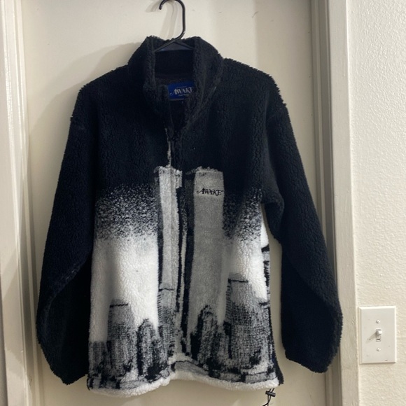 Awake NY Other - Awake NY Men's Black and White Jacket coast to coast